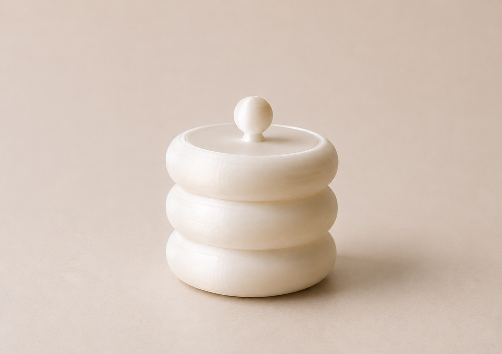 Jarrón Wavy 75mm Seda
