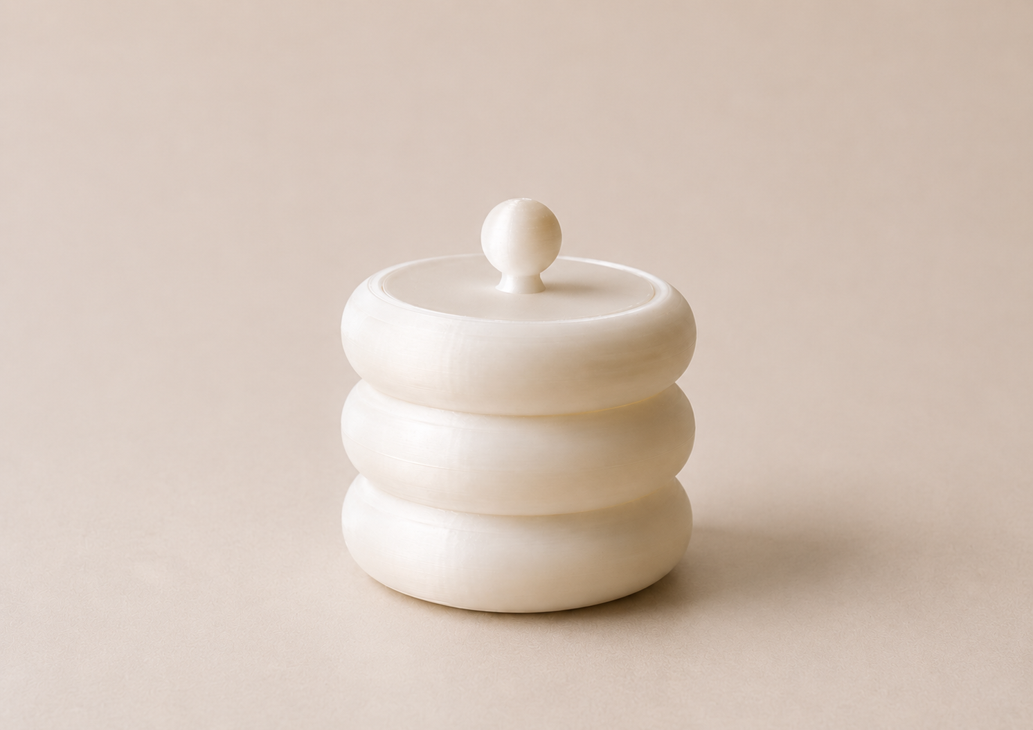 Jarrón Wavy 75mm Seda