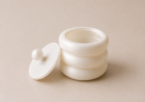 Jarrón Wavy 75mm Seda