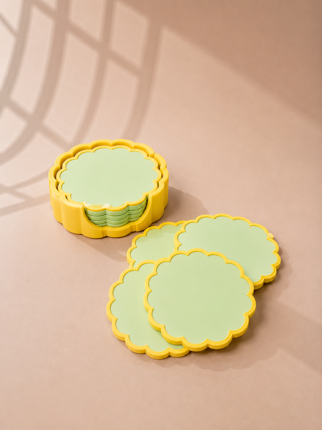 Porta Vasos Flor - Set 4