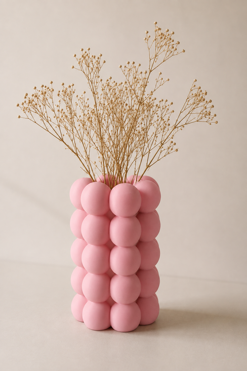 Florero Bubble Colores Mate